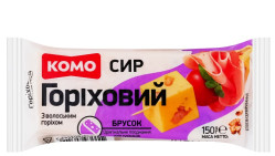Tvrdý sýr Ořechový s vlašskými ořechy 150g KOMO
