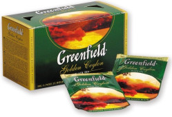 Černý čaj Golden Ceylon 25×2g Greenfield