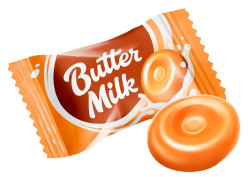 BUTTER MILK s příchutí slaný karamel Roshen