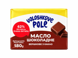 Čokoládové máslo 62% 180 g Vološkove Pole