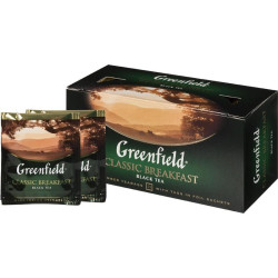 Černý čaj Classic Breakfast 25×2g Greenfield