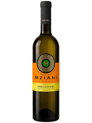 Bílé polosuché víno Pirosmani 0,75L Mziani