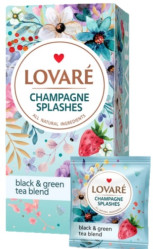 Černý čaj Champagne splashes 48g (24*2g) Lovaré