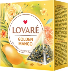 Zelený čaj Golden Mango 15×2g Lovaré