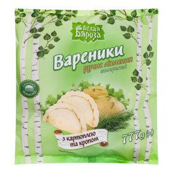 Vareniky s bramborama a koprem 777g Bílá Bříza