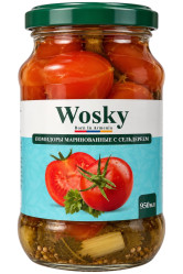 Rajčata marinovaná s selerem 950ml Wosky