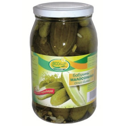 Nakládané okurky Babuliny 420 g Ecohoff