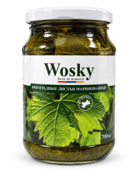 Vinné listy marinované 700ml Wosky