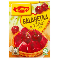 Želé s trešnovou príchutí 71g Galaretka Winiary
