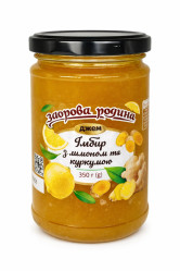 Zázvorový džem s citronem a kurkumou 350g Zdorova rodyna