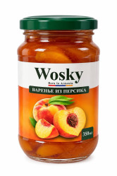 Džem z broskví 350ml Wosky