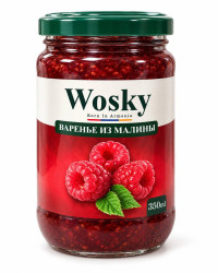Džem z maliny 350ml Wosky