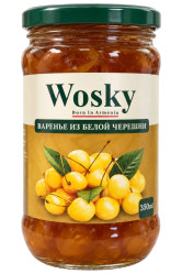 Džem z bílých třešní 350ml Wosky