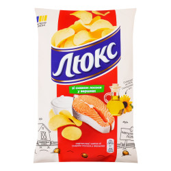 Brambůrky s příchutí lososa ve smetaně 125g LUX