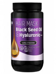 Maska na vlasy Olej s černého kmínu a kyselina hyaluronova 946ml BioNaturell