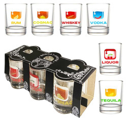 Sada panáků „iDrink“ 6×50ml