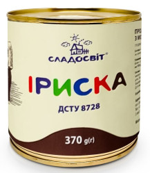 Vařené kondenzované mléko Iriska 370g Sladosvit