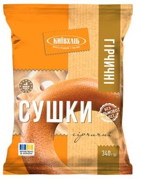 detail Opečené preclíky hořčičné 340g Kyivchlib