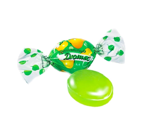 detail DJUŠES BONBONY s hruskovou prichuti