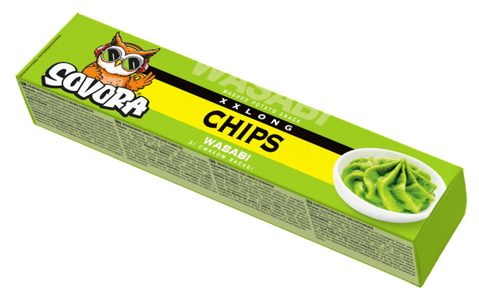 detail Bramborové chipsy s příchutí smetany a bylinek 50g Sovora