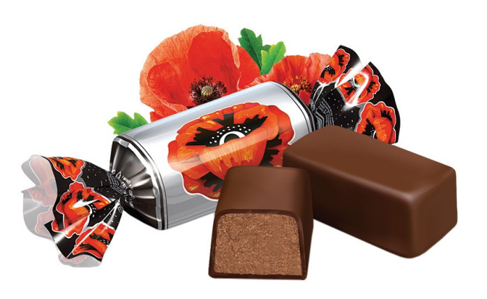 detail Červený Mak ROSHEN