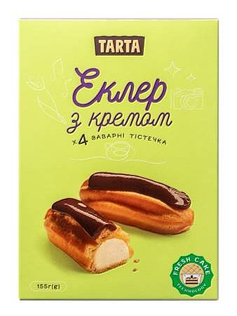 detail Zákusek Ekler 300g Tarta
