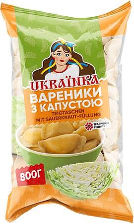 detail Vareniký se zelím 800g Ukrainka