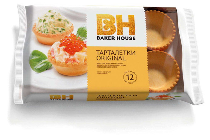 detail Tartaletky na salat Baker House 180g