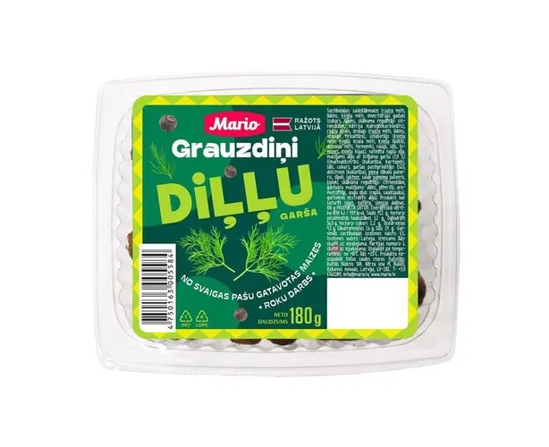 detail Žitné krutony s koprem 180g Mario