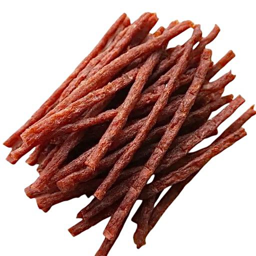 detail Sušené tyčinky z plotice Rutilus rutilus