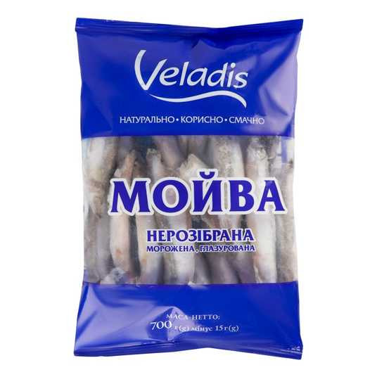 detail Mraž ená mojva nečštěná, glazovaná 700g Veladis