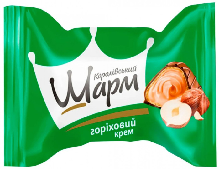 detail SHARM s ořechovou náplní ABK