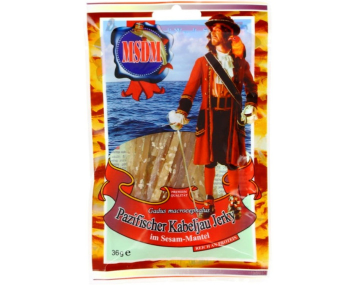 detail Sušena treska se sezamem 36g MSDM