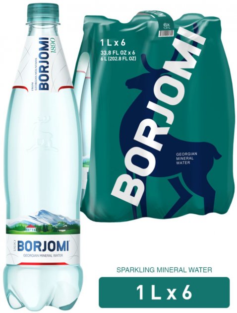 detail Borjomi Minerální voda 1L