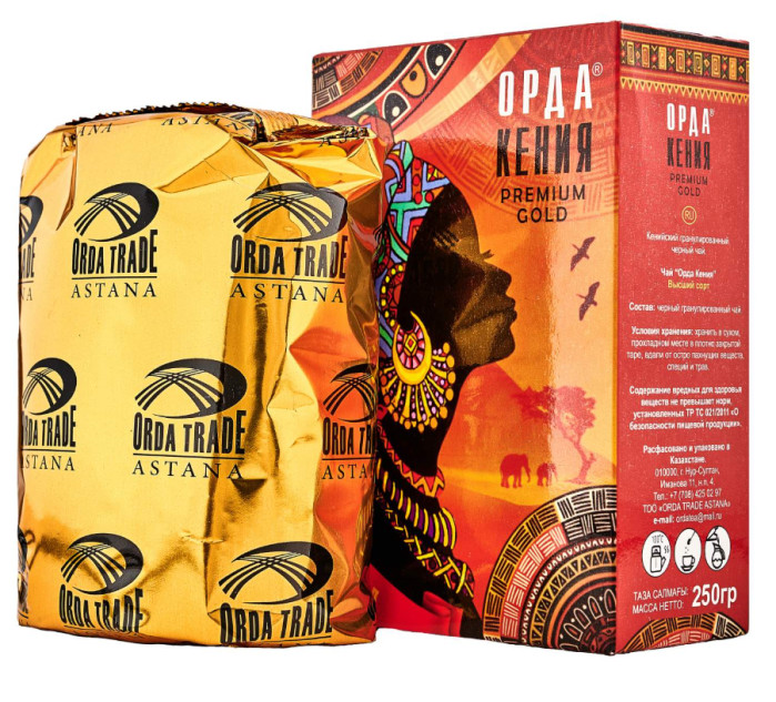 detail Čaj černý granulovaný, sypaný 250g Orda Keniya