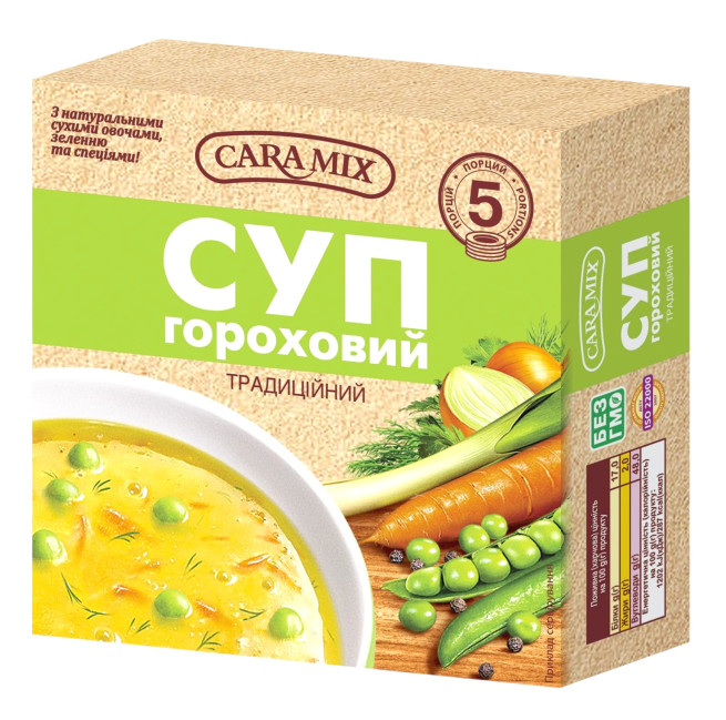 detail Hrachová polévka 150g CARAMIX