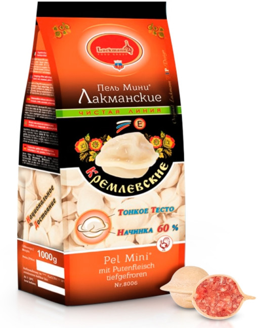 detail Pelmeně Kremlevské Lackmann 900g
