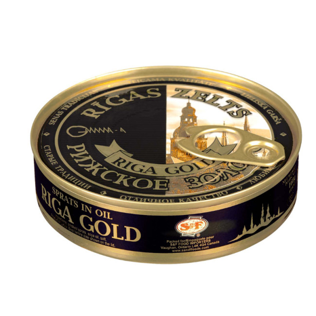 detail Šproty v oleji RIGA GOLD 112g