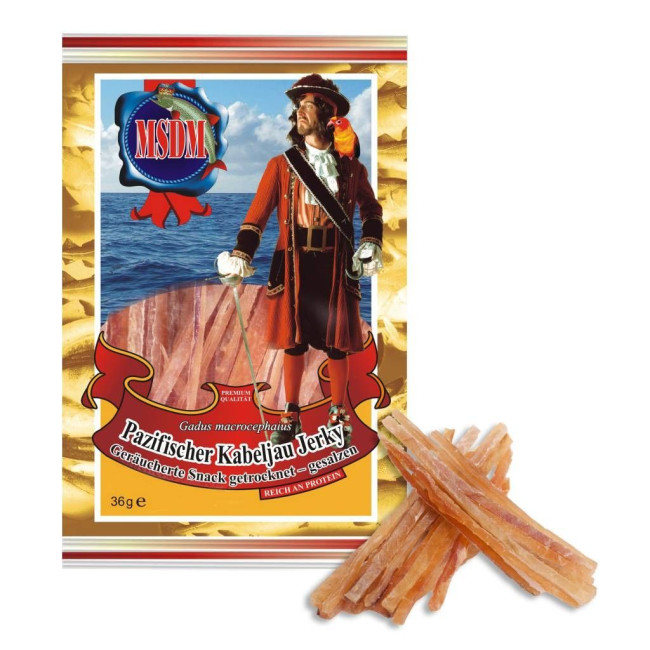 detail Sušená treska uzená 36g MSDM