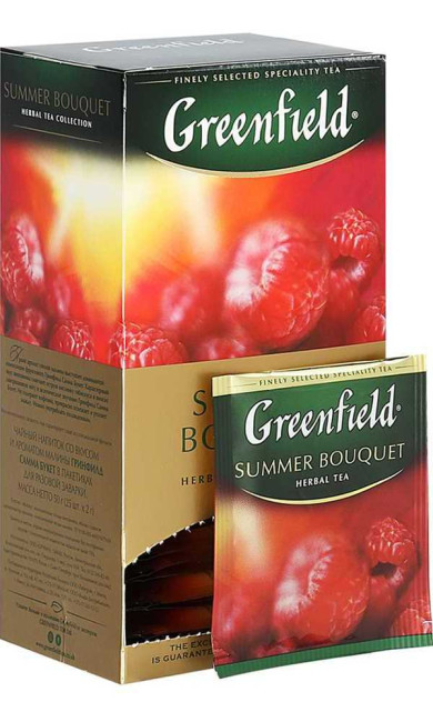 detail Čaj Summer Bouquet 50g (25*2g) Greenfield