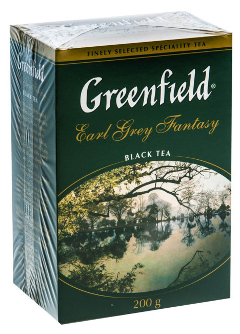 detail Černý sypaný čaj Earl Grey Fantasy 200g Greenfield