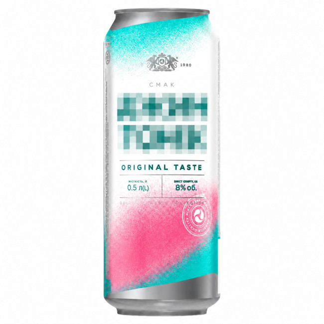 detail Alkoholický míchaný nápoj sycený oxidem uhličitým 8% 0,5l Obolon