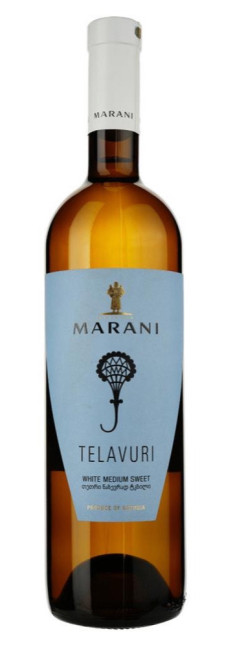 detail Bílé polosladké víno Telavuri 0,75l Marani