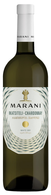 detail Bílé suché víno Rkatsiteli-Chardonnay 0,75l Marani