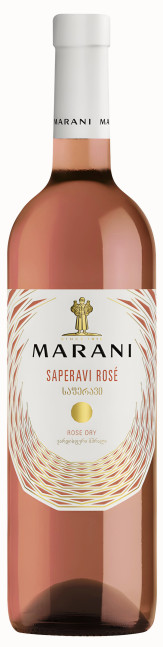 detail Růžové suché víno Saperavi 0,75L Marani