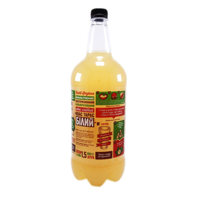 detail Kvas Taras bilý 1,5L