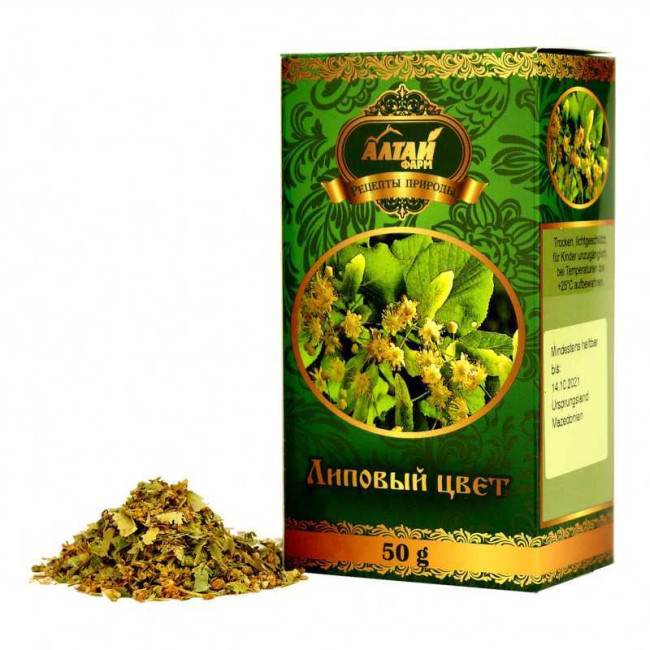 detail Lipový květ 50g Altaj