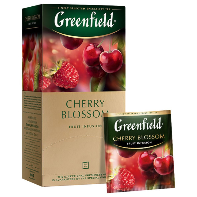detail Čajový nápoj Cherry Blossom 50g (25*2g) Greenfield