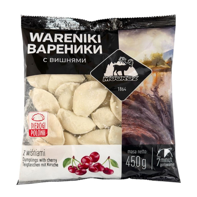 detail Vareniky s višněmi 450g Mooroz