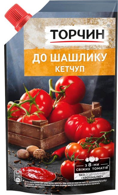 detail Kečup na šašlyk Torčin 250g